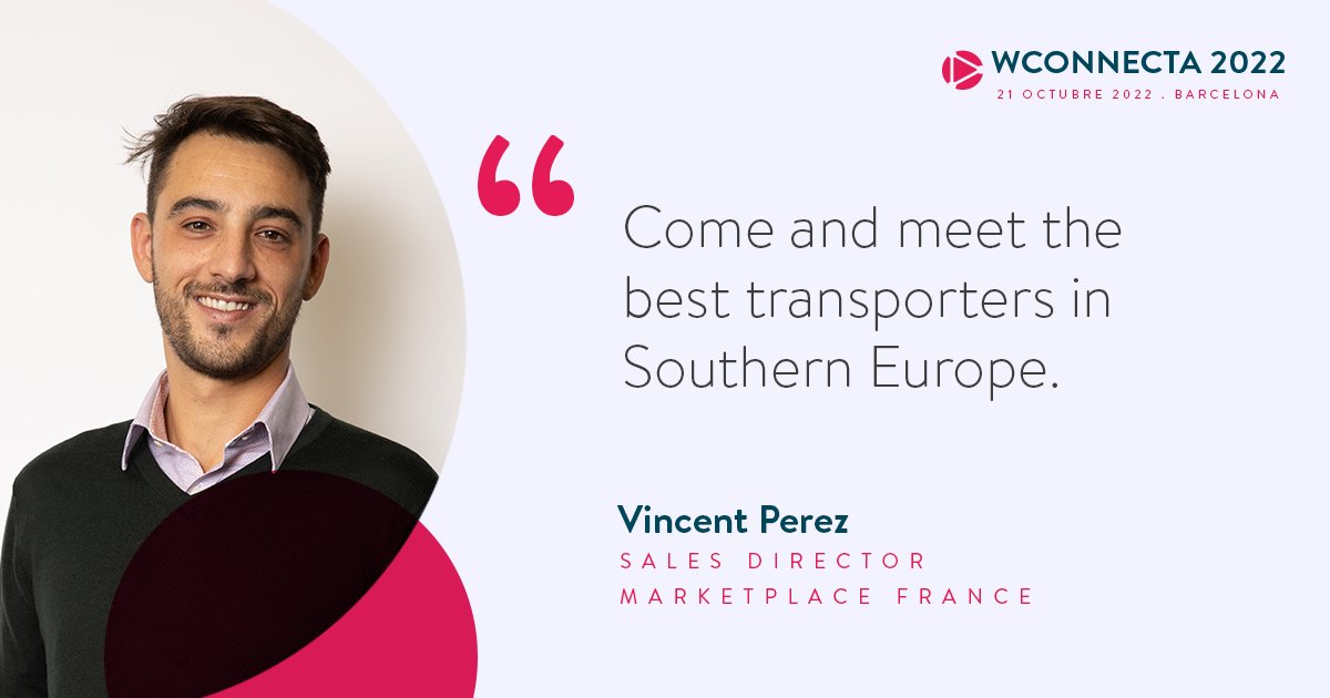 WConnecta's tweet photo. "Come and meet the best transporters in Southern Europe".

Listen to Vincent Perez, Sales Director Marketplace France of Alpega Group 😉

#wconnecta2022 #freightexchange #transportation #logisticsector #networking https://t.co/GPutwG2Tlh