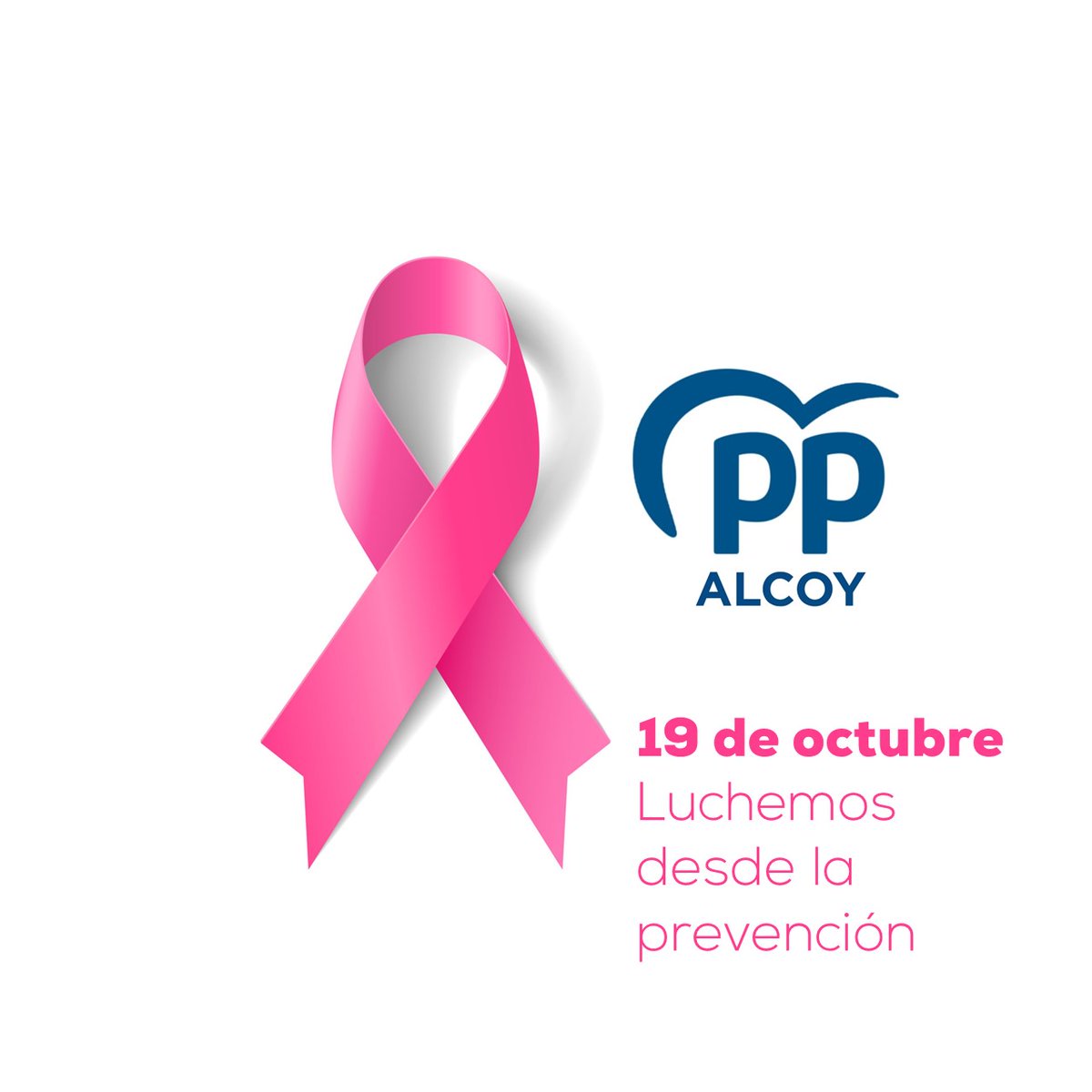 PopularesAlcoy's tweet photo. Hoy visibilizamos una lucha a la que nos sumamos todos los días.
En España, aproximadamente el 30% de los cánceres diagnosticados en mujeres se originan en la mama. 
#CerrarLaBrechaDeAtención https://t.co/OXhFzCNddg