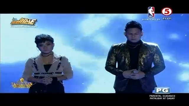TV5manila's tweet photo. Congratulations Chito Ricafrente ! Ikaw ang Resbakbakan winner ngayong araw!🎤

#ShowtimeBeksciting
#ItsShowtimeTV5
#IBAngSayaPagSamaSama https://t.co/ppHcc2jyxT