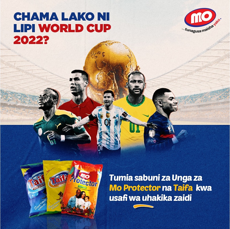 Unamdhamini nani kwa kombe la dunia mwaka huu? #Mo #MeTL #MoTunagusaMaishaYako #WorldCup2022 #MoProtector #FifaWorldCup #Fifa2022 #WorldCup2022