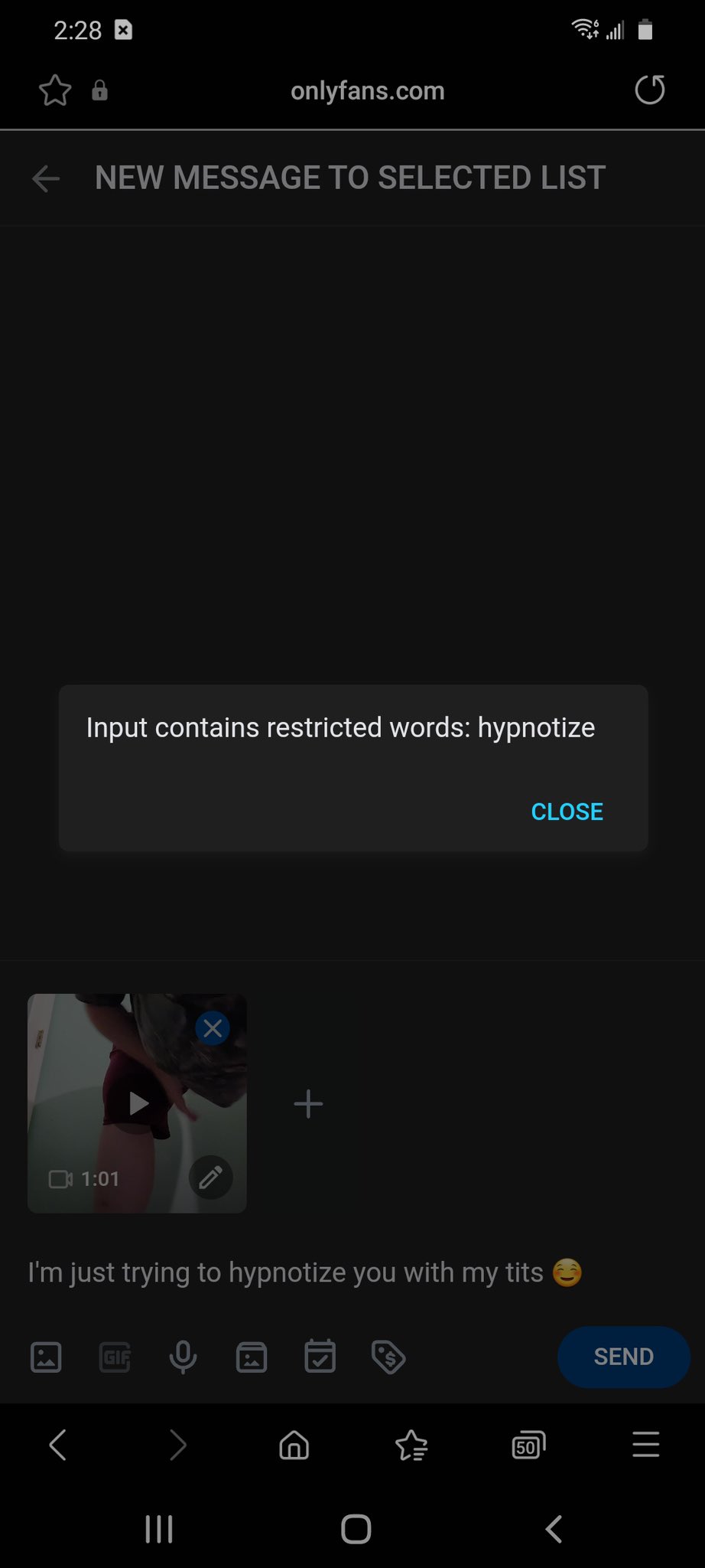 Judy J. Jugs on Twitter: "Lmao onlyfans is tripping 😂😂 I say it being