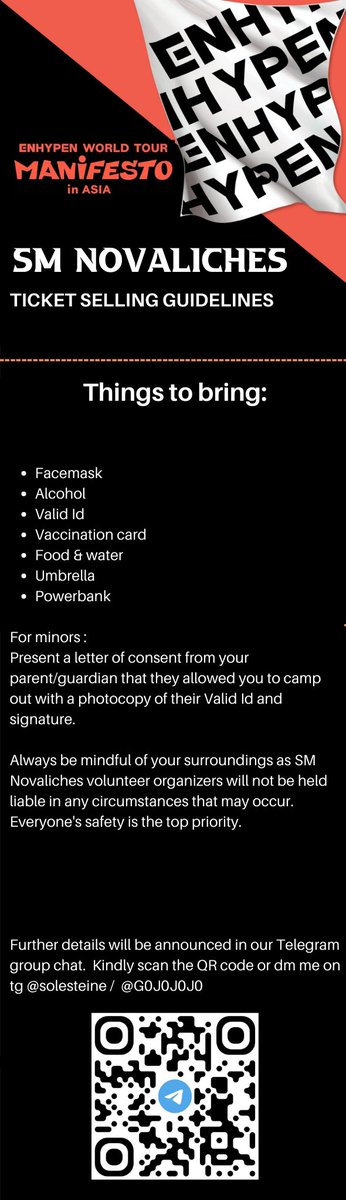 kwonshi_cart's tweet photo. #MANIFESTO_IN_MANILA 

TO ALL ENGENES THAT WILL BE PURCHASING TICKETS @ SM NOVALICHES HERE'S THE GUIDELINES: https://t.co/kfSTERIjeP