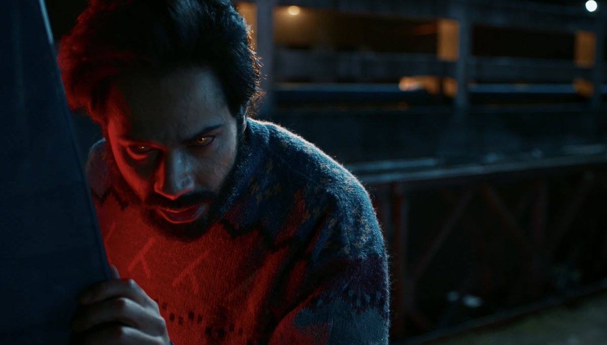 jammypants4's tweet photo. Absolutely pumped for the technical quality &amp; attempt at something inventive with #Bhediya 

#VarunDhawan really seems to have given it his all! 🔥
Backed by Amar Kaushik who killed it w/ Bala &amp; Stree 

This one may be #Bollywood 's Dark Horse in 2022!
The last song tho 🥹 https://t.co/FVu0mjLsPm