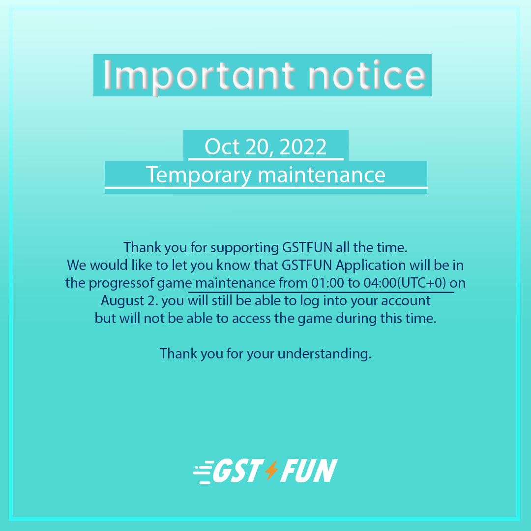GST Fun | official tweet media