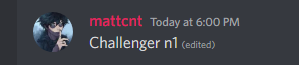 <a href="/mattfntt/">Matthieu</a> The bro matty lasted 3 days let's congratulate him on this momentous achievement. That's a long time for a console fortnite addict god bless 🙏