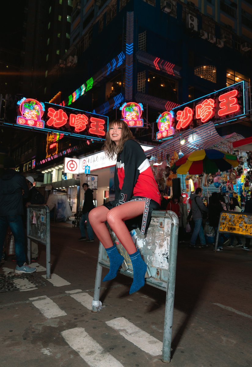Neon nights in Hong Kong
