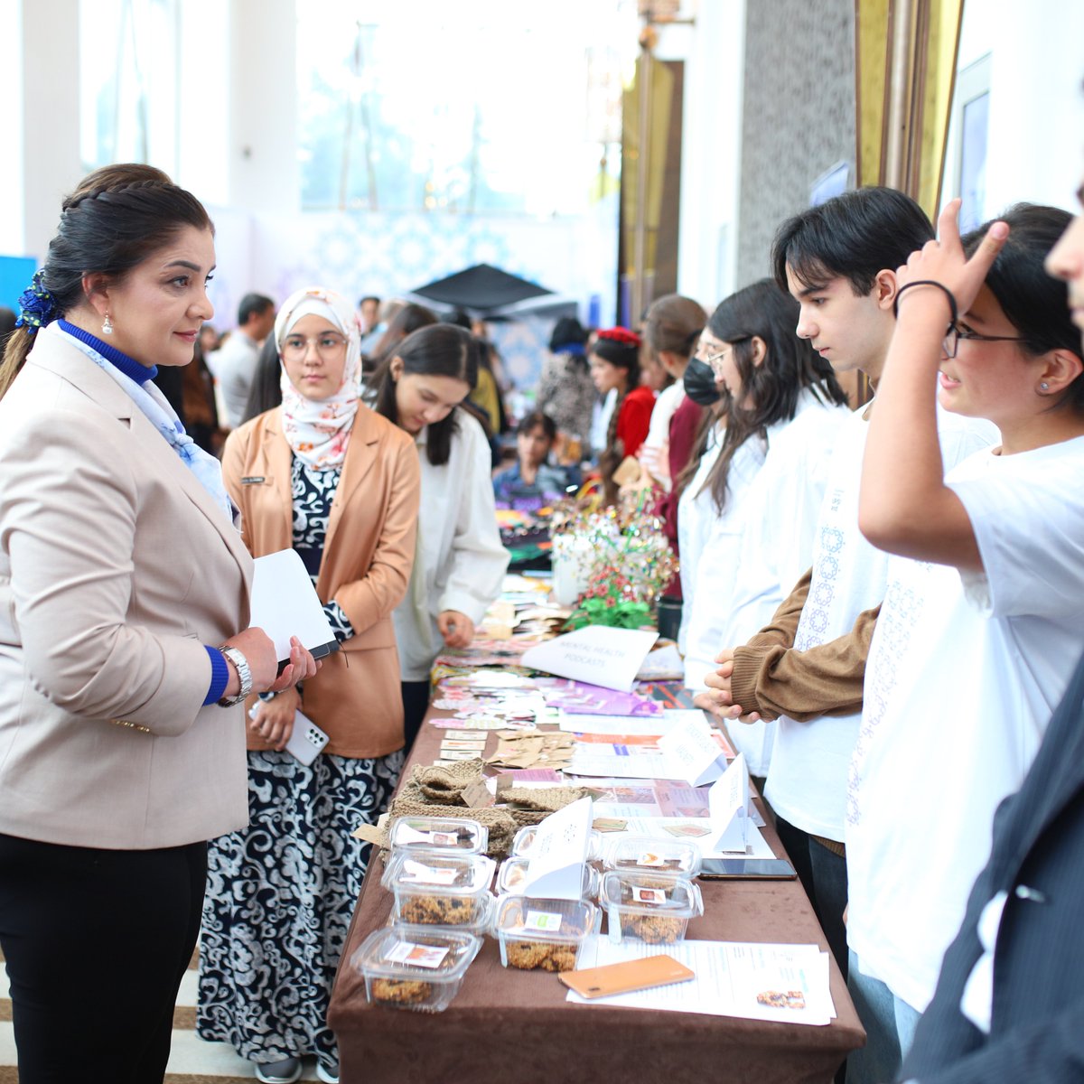unicef_tjk's tweet image. National #UPSHIFT & #Tech4Development Forum to celebrate youth-led #innovations and #socialentrepreneurship with a special focus on girls' empowerment in IT and #STEM kicked off in Dushanbe!