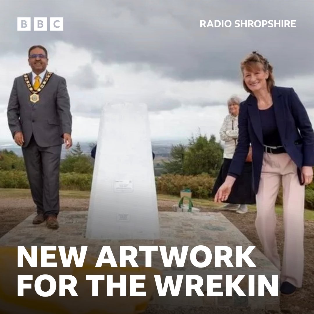 There’s a new feature on top of the Wrekin. 📸 See more here: bbc.co.uk/news/uk-englan…