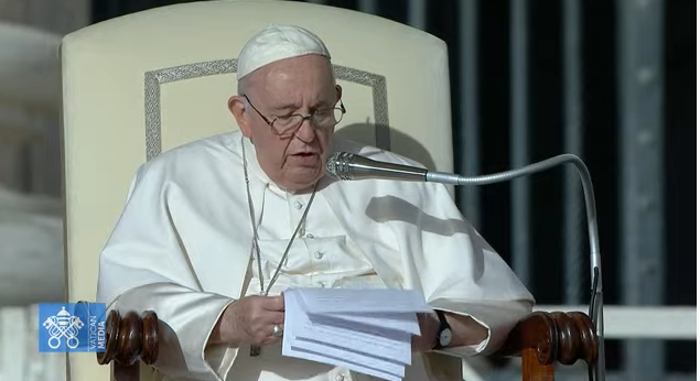 vaticannews_es's tweet photo. "Nuestra vida es el “libro” más valioso que se nos ha entregado, un libro que muchos lamentablemente no leen, o lo hacen demasiado tarde, antes de morir". @Pontifex_es https://t.co/zmZVig9Q8q