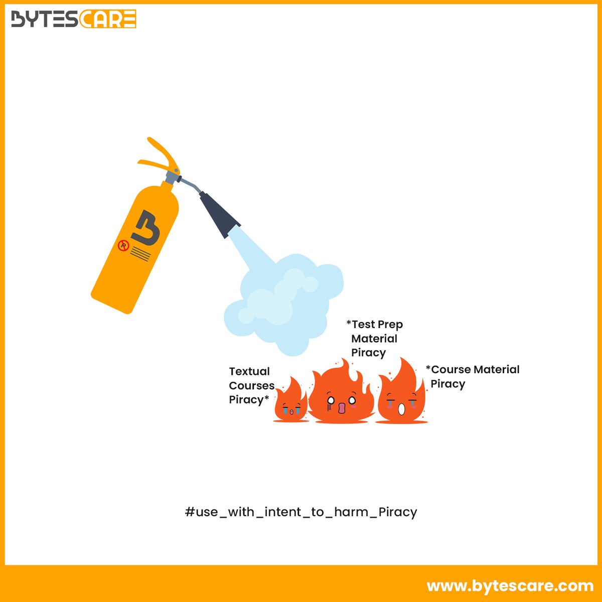 bytescare's tweet photo. Here we are, saving your e-learning content from the flames of #piracy.
Don’t you worry, #bytescare always has your back!
.
.
#futureofwork #education #copyright #piracysolutions #copyright #antipiracy
.
Follow us at #edtechasiasummit
.
#edtechasia https://t.co/RwX3SuhT5d