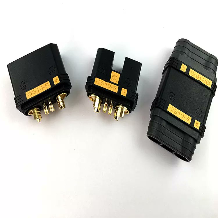 QS10 Anti-spark Heavy Duty Battery Connector Gold Connector Large Current Plug For RC Car Model Agriculture Drone,If you need can feel free to contact me:
Web:youweitec.en.alibaba.com 
Wechat/Whatapp:+8613360648389
Email:sale02@youweic.com