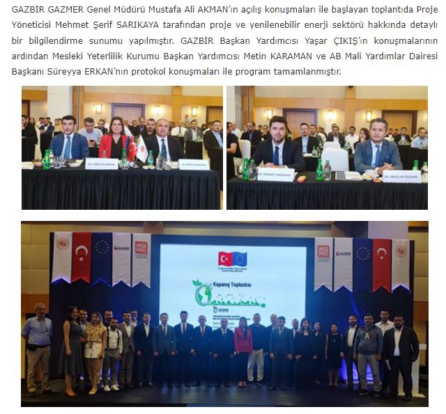 15.10.2022 tarihinde Antalya'da gerçekleştirdiğimiz Kapanış Programımızın MYK web sitesinde yayınlanan haberine aşağıdaki linkten ulaşabilirsiniz 👇
myk.gov.tr/index.php/tr/h…