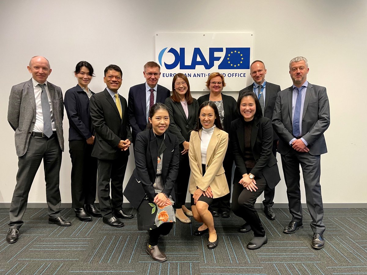 #StrongerTogether : OLAF welcomed a Thai delegation of customs officers and members of the Department of Foreign Trade for a two-day training on our mandate and daily work. #EUAntiFraud 🇪🇺🤝🇹🇭