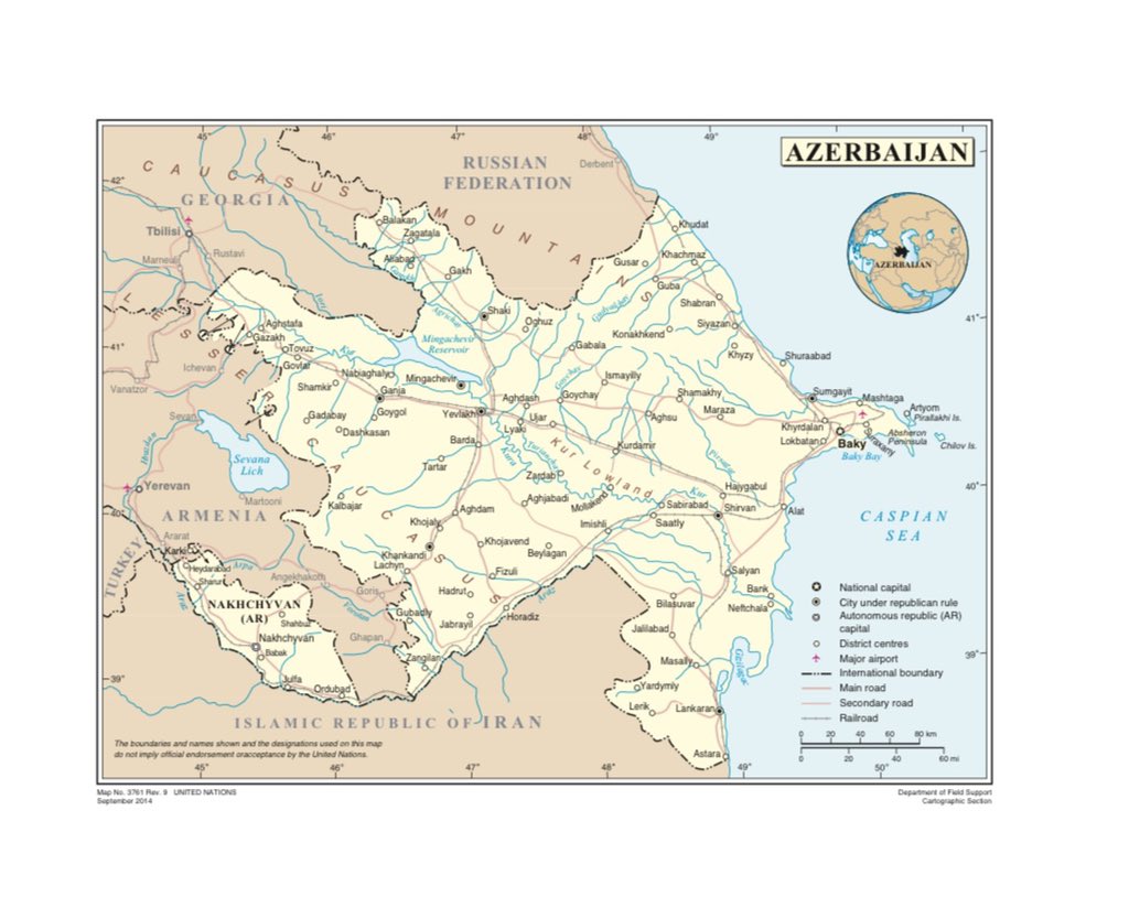 Bayim16's tweet photo. @MullerAltermatt Have you noticed that your beloved Armenia has occupied 20% of Azerbaijan for 30 years? Its troops are still on sovereign territory of Azerbaijan till now.  Why don't you care? Very strange justice and activity: so one-sided, so pro-Armenian and with a strong smell of corruption. https://t.co/gLk3sg1gJw