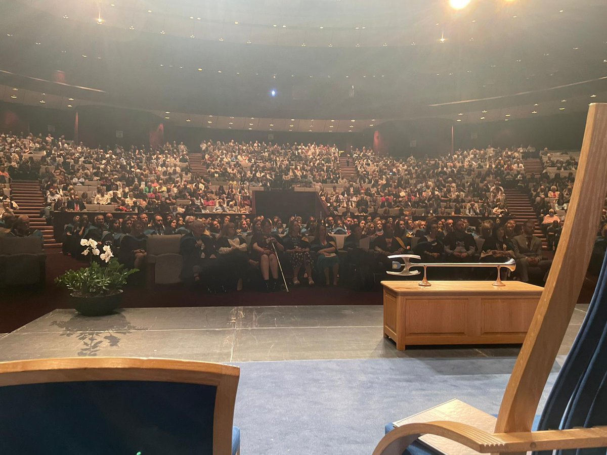 ouk219's tweet photo. View from the stage at The Open University graduation in Harrogate on Saturday. See you there soon #OUK219 students. https://t.co/WNK59XKnzz