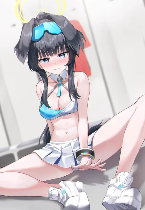 #BlueArchive み…見ないで 