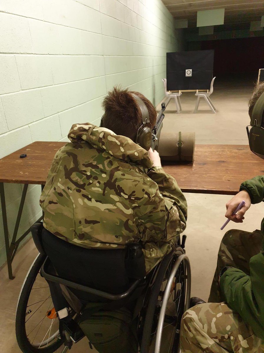 1_NI_ACF's tweet image. The ACF is open to everyone, give us a try! C Coy cadet on 🎯target #cadets1ni #inclusion @RFCANI @Clint__Riley @DComdtEast1NI @38x_rsmi @ALieutenancy @38_bde @cf_hmindsni @ArmyCadetsUK @ACFShooting  @DepComdt_1NI @CCOY1NIACF