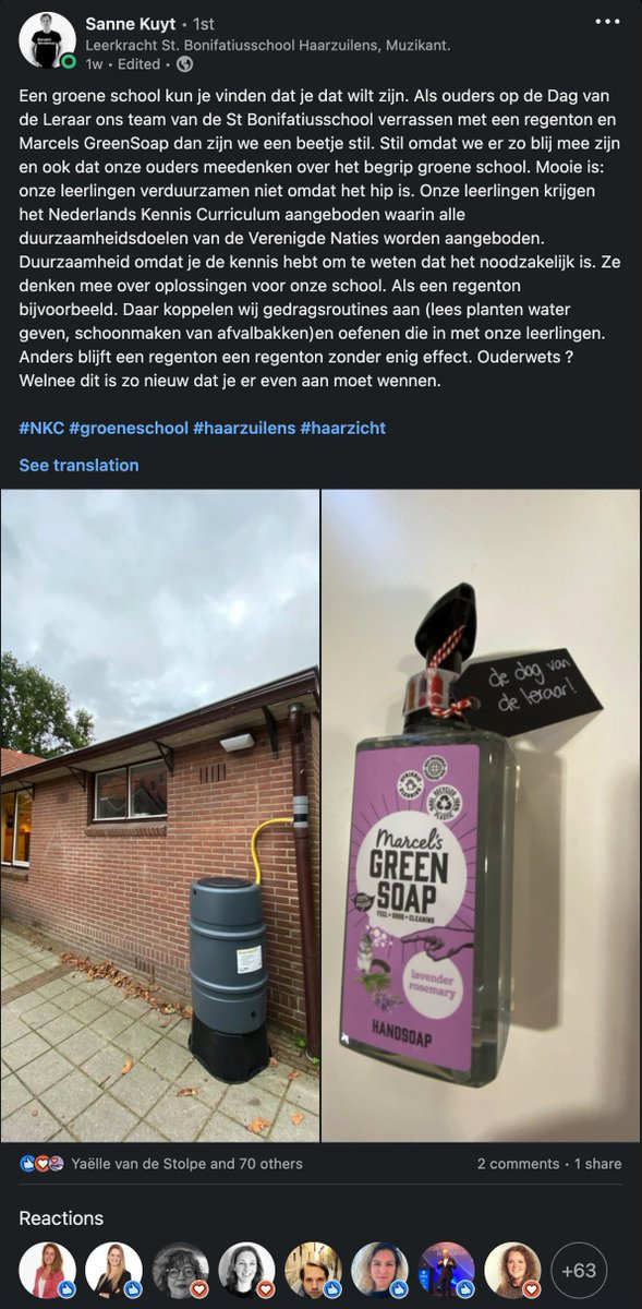 #KennisVoorKansen

Wat doen NKC-Scholen door Nederland om hun thema’s rondom en (wereld)burgerschap en de duurzame ontwikkelingsdoelstellingen? Leerkrachten Sanne  en Charlotte van de St. Bonifatiusschool (WIJS!) laten dit deze weken prachtig zien met mooie voorbeelden.