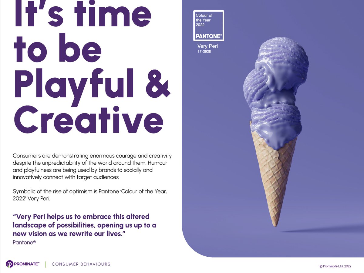 prominate's tweet photo. Brands are connecting with audiences using playfulness. The Prominate Trends &amp; Insights Report examines Playful &amp; Creative trend and its effects on consumer behaviour through the lenses of lifestyle, technology, &amp; sustainability. Download the report here: https://t.co/6Bq0nFF7O9 https://t.co/VqtH6hc2ub