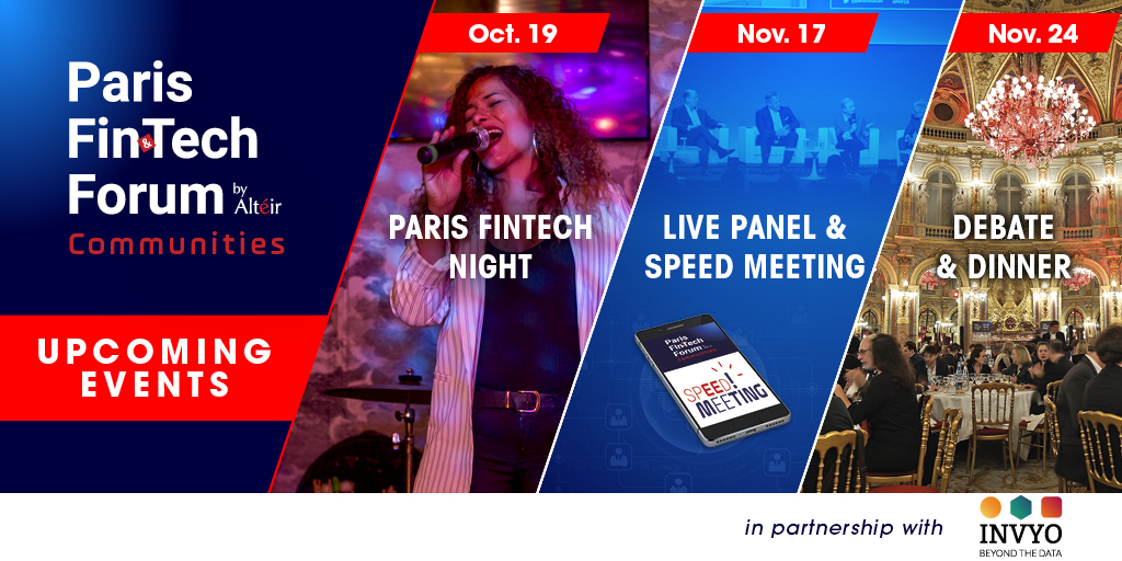 Aujourd’hui se déroule #Paris #Fintech #Night.

La fête annuelle officielle de la communauté du Paris Fintech Forum. 

Un #événement qui vous permettra de découvrir des #acteurs importants dans leur #secteur. 

Plus d’info : members.parisfintechforum.com/content/pff22_…

#FFT22 <a href="/LNizri/">Laurent Nizri</a>