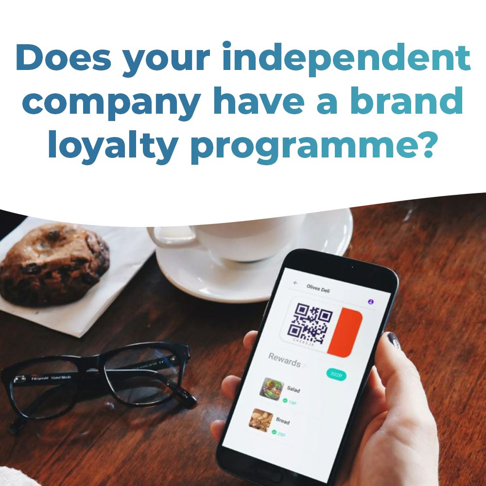 Does your independent food or drink brand have a loyalty programme? Let us know!

#independentbusiness #brandloyalty