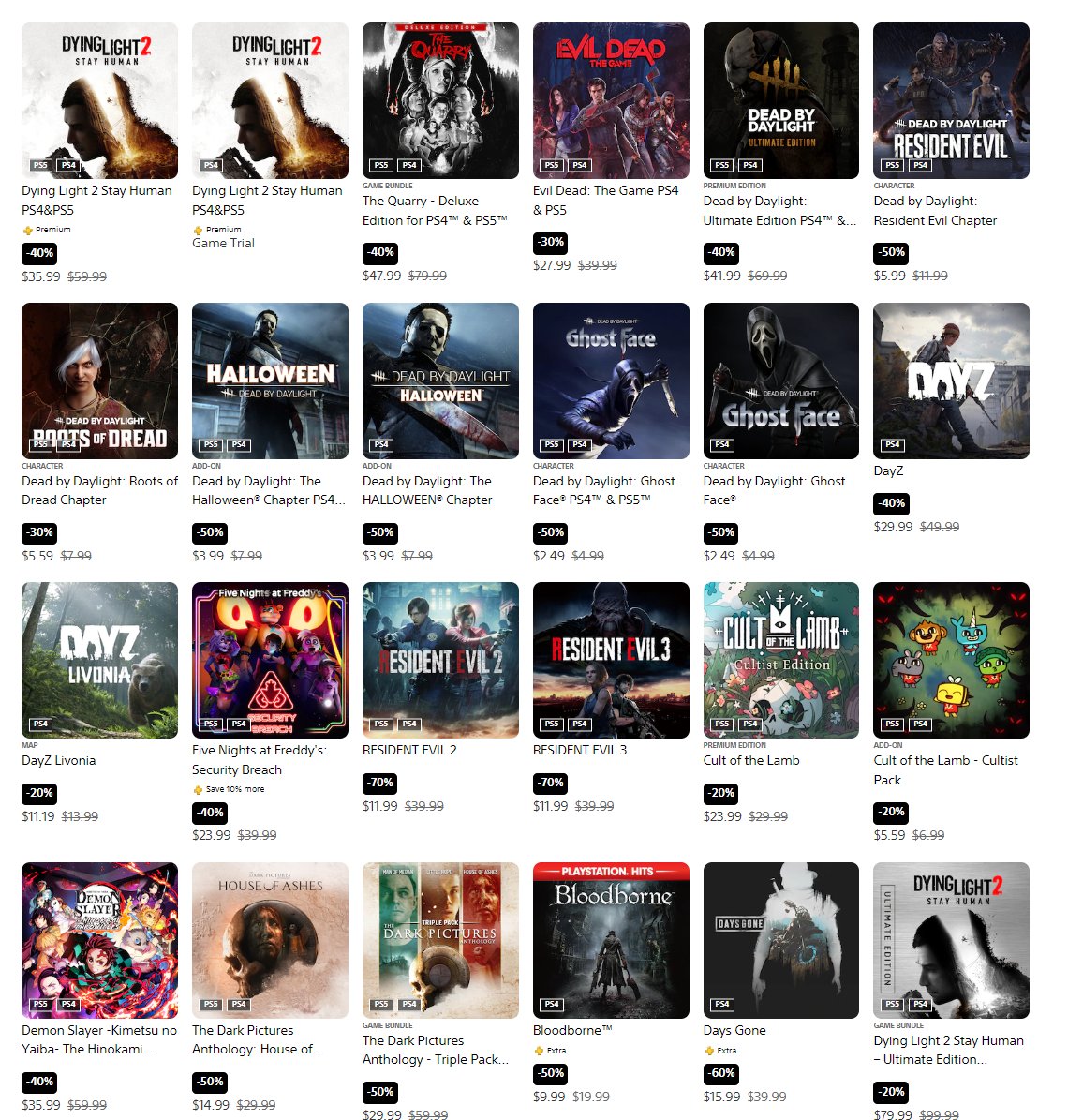 psn halloween sale us psn halloween sale us