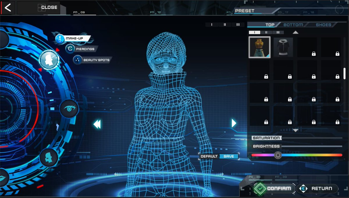 worldoverlay's tweet photo. An sneak peek on the avatar creator UI we are developing. More updates to come! https://t.co/LvMbd17U2r