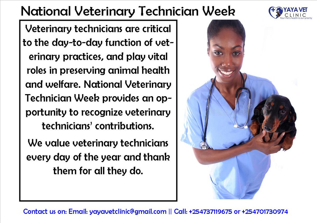 yaya_vet's tweet photo. We value Veterinary Technicians every day of the year and thank them for all they do. #ThankYou #VetsTech #Vets https://t.co/mnm2YGs57K
