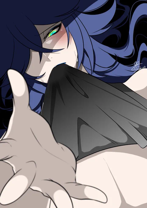 一日一絵(10月19日)
「eat me💀」
#twst_BL 