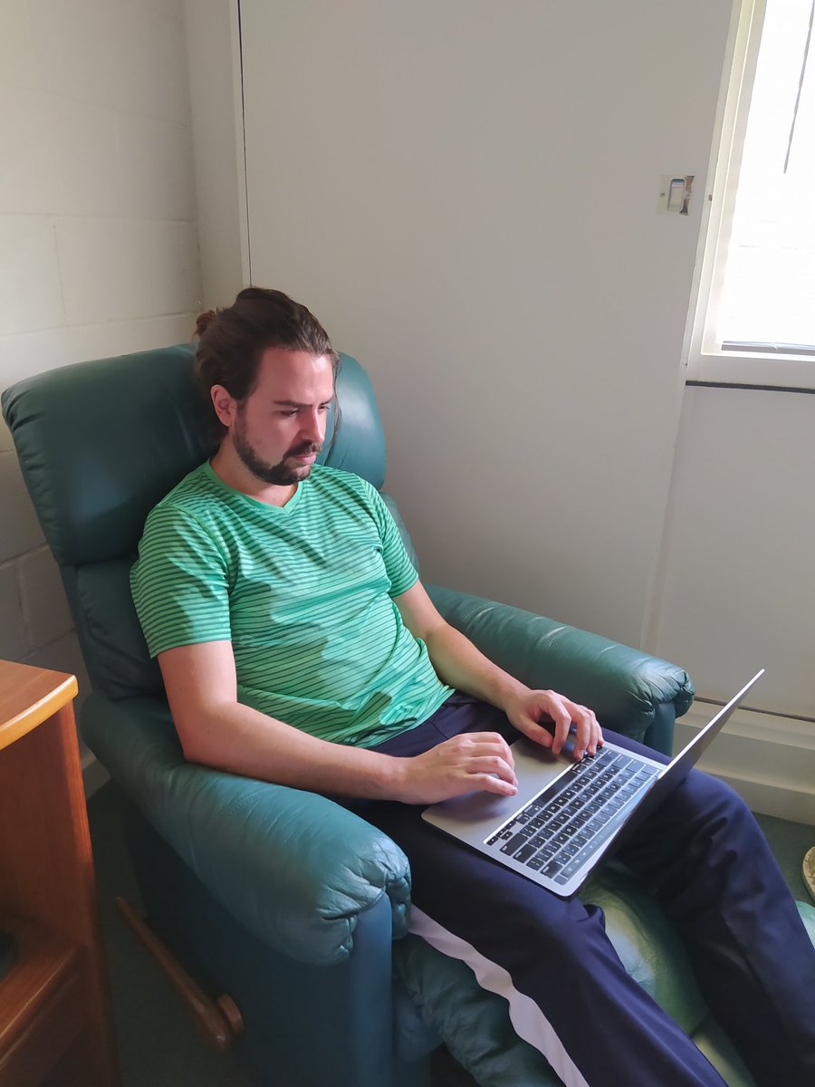 In hawaii, taking meetings at Keck observatory, both at midnight and in the morning. #whatistime