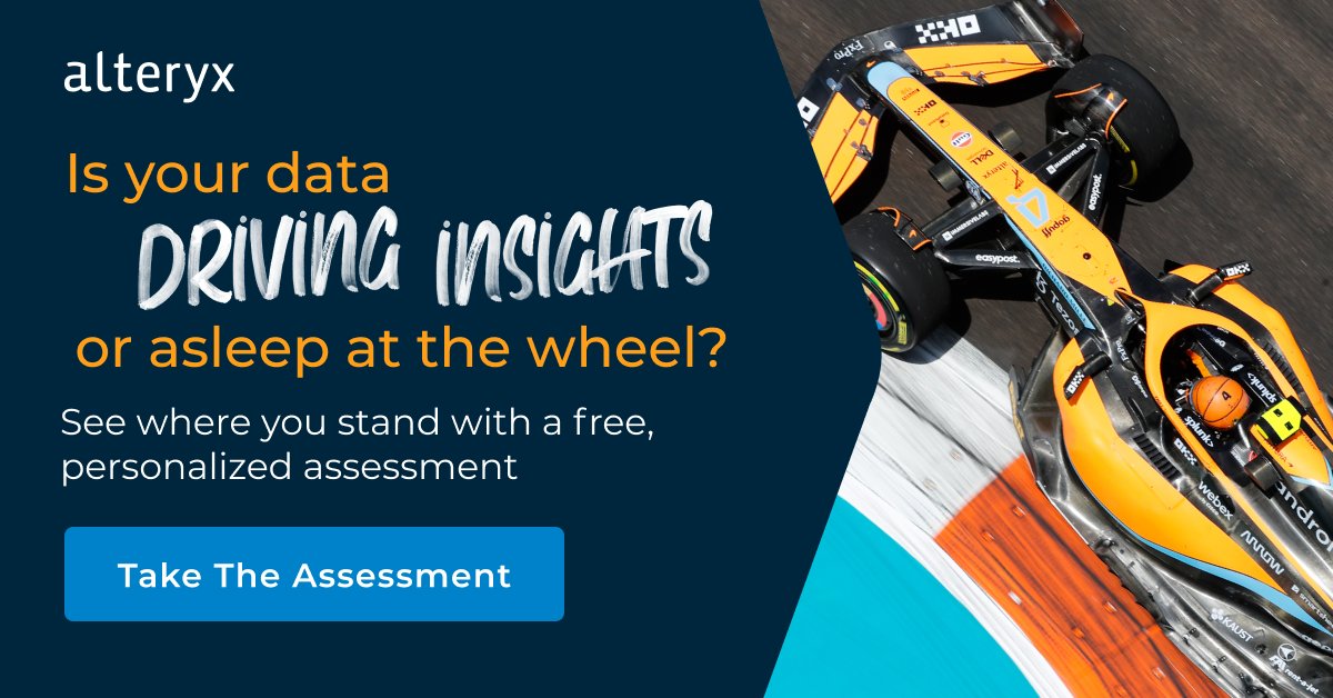 alteryx's tweet photo. "Many business are stuck at 2.2 (of five) on the Analytics Maturity scale." 

Find out where your organization scores: https://t.co/vdVIkaeHX8

#AlteryxInspire22 https://t.co/tmMFkbfi49