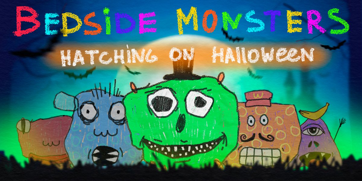 elwiruz's tweet photo. 🎃 IMPORTANT NEWS 🎃
Hi all, Halloween - the professional holiday of the evil spirits, is just around the corner! 👻 On this day the Bedside Monsters will start hatching and will last for 7 days. Monsters purchased before 00:00 UTC on November 1, 2022 will be born! 
More info 👇 https://t.co/7ygffvqi7n