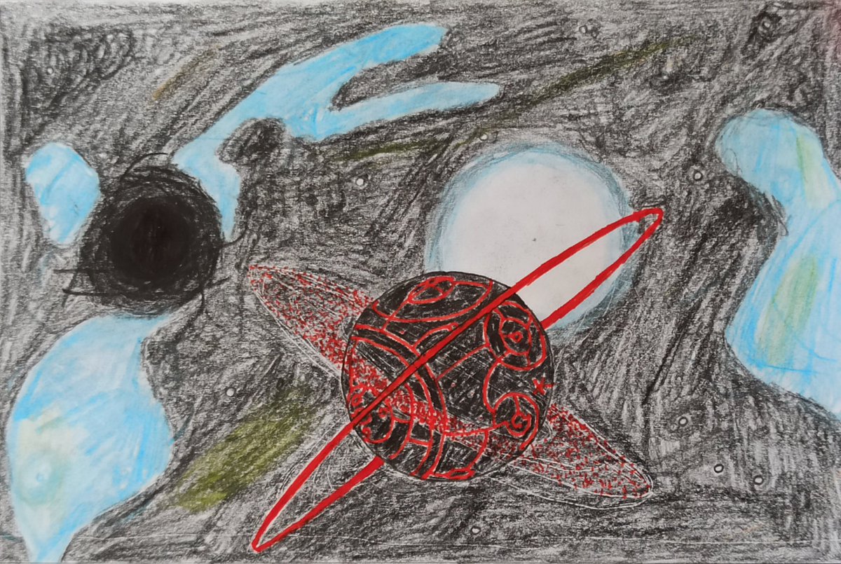 SchizFitter's tweet photo. You'll never guess the reason why I.U.I.A. decided to form a planet near a star which rotates around the black hole. 🤪
And I've just understood a reason why some artists hate backgrounds... ( -._-.)
#IUIA https://t.co/ooms0w6T66
