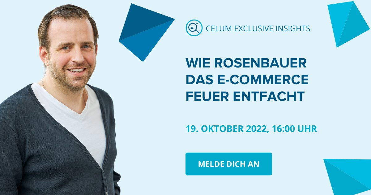 📢 Letzte Chance: Melde dich zum heutigen #ExclusiveInsights mit Jürgen Eppinger von <a href="/RosenbauerGroup/">Rosenbauer Group</a> an! Er nimmt dich um 16:00 Uhr mit auf eine #ECommerce und #Digitalisierungs-Reise. Es wird interessant, versprochen! 🤞

Sei dabei: hubs.ly/Q01q6H0w0