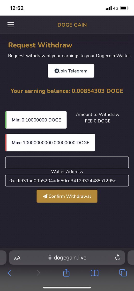 ShashikaHarsh12's tweet photo. ✅I also started with a site where people have good withdrawal. First, doge coin mining and get withdrawal. You can withdraw up to 10000000000 DOGE COIN. The minimum withdrawal is 0.1 Doge coin. Hurry up and get withdrawals♥️✌🏻 

BONUS LINK👇🏻
  💸https://t.co/1Z3JNryhBM https://t.co/cG1mwJNxJN