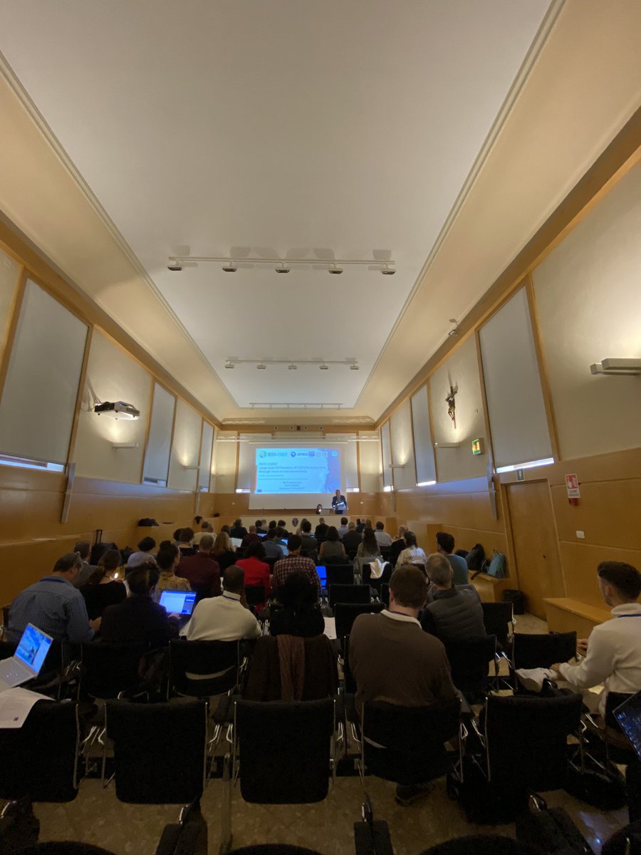 RESTCOAST_H2020's tweet photo. ✨With warm welcoming speach by the REST-COAST project manager Ivan Caceres of @la_UPC, we kick-off the first day of our #RESTCOAST_AM2022! 🔎Before diving into the updates of the project’s first year, we’ll hear from our project officer @victoria_beaz! https://t.co/DHQerRIHng