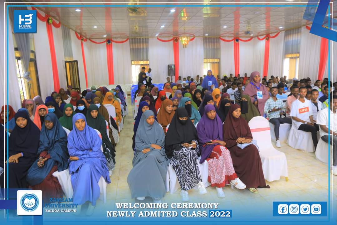Hubaalbs's tweet photo. Sawiro Xafladda soo dhaweynta iyo jihaynta Ardeyda cusub ee jaamacadda Zamzam University of Science and Technology - Baidoa Branch 

Hubaal Broadcasting Service 
Hubaal Portraits https://t.co/SeLJDTUoC7