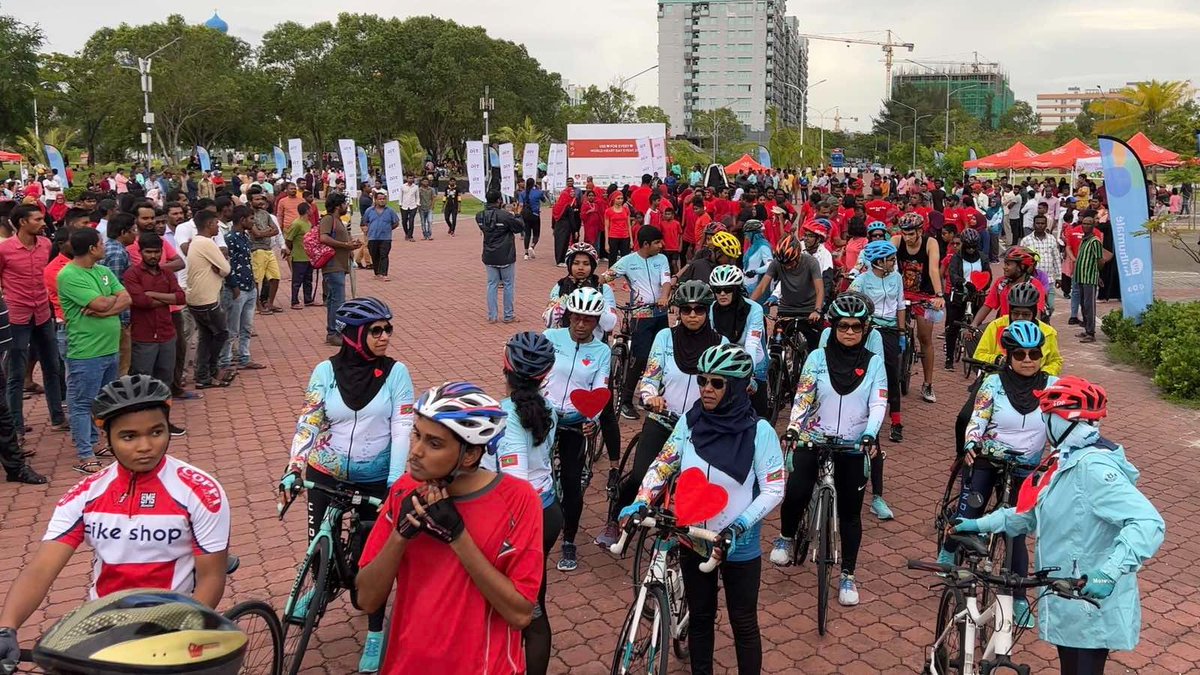 HMH_mv's tweet photo. Highlights from #WorldHeartDay event which was held on 14th Oct at Central Park Hulhumale'. Our heartfelt thanks to all our partners & sponsors for helping in making this a successful event.
#healthylifestyle #screening #useheartforeveryheart #useheart #worldheartday2022 https://t.co/pyNs3e03dh