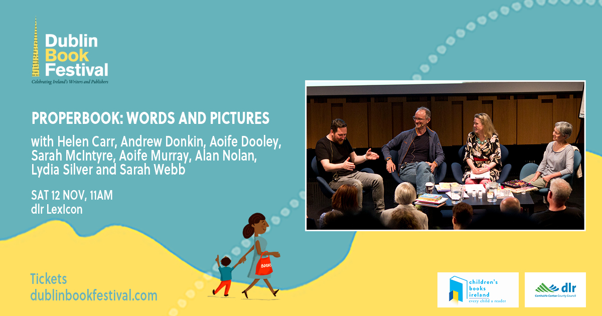 Wonderfest (@wonderfestire) on Twitter photo Interested in writing or illustrating comic books, graphic novels or picturebooks? This event is for you!
Sat 12th Nov <a href="/dlrLexIcon/">dlr LexIcon Venue</a>
Presented by <a href="/KidsBooksIrel/">Children's Books Ireland</a> and <a href="/DublinBookFest/">Dublin Book Festival</a> and supported by <a href="/DLR_Libraries/">dlr Libraries</a> #DBF2022
Booking here:
dublinbookfestival.com/event/properbo… Interested in writing or illustrating comic books, graphic novels or picturebooks? This event is for you!
Sat 12th Nov <a href="/dlrLexIcon/">dlr LexIcon Venue</a>
Presented by <a href="/KidsBooksIrel/">Children's Books Ireland</a> and <a href="/DublinBookFest/">Dublin Book Festival</a> and supported by <a href="/DLR_Libraries/">dlr Libraries</a> #DBF2022
Booking here:
dublinbookfestival.com/event/properbo…