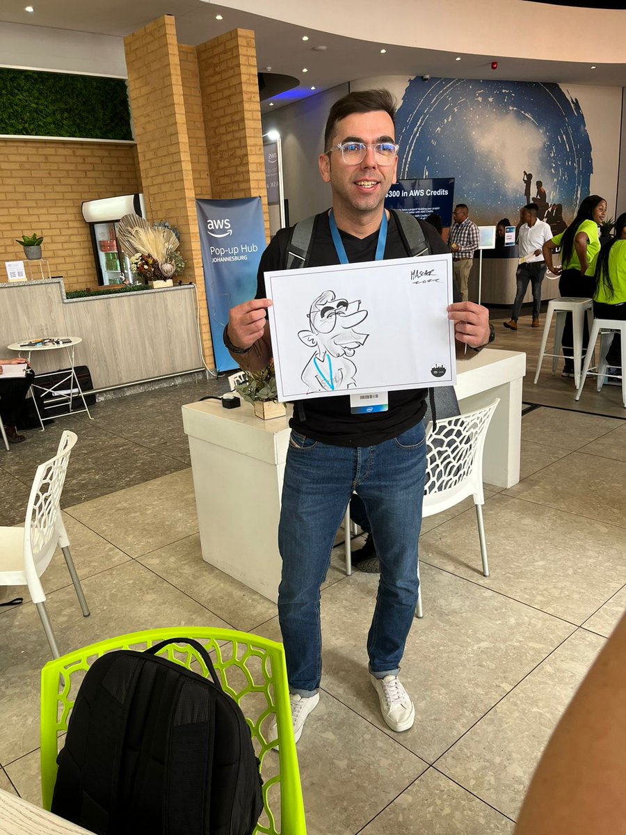 SynthesisSA's tweet image. This is the way to start a day. Come visit us at the AWS Pop-up Hub for epic prizes. #BuildValue