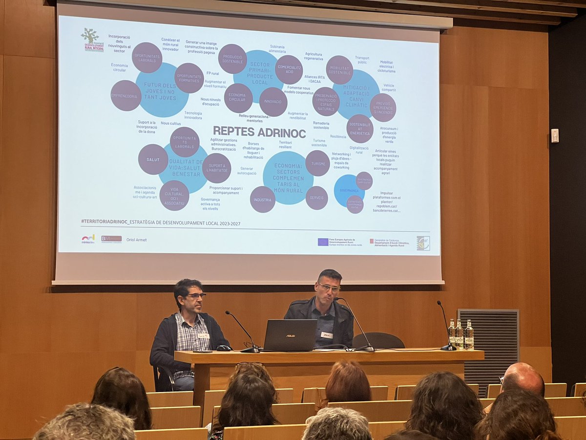 adri_noc's tweet photo. 🌞Iniciem el dia a @CanTronaCCN definint l'Estratègia de Desenvolupament Local d'#ADRINOC

💪Ens espera una jornada 8️⃣ hores amb l’objectiu de concretar les línies estratègiques per concretar els criteris a seguir pels #ajutsLeader, al #TerritoriADRINOC 

#SomADRINOC https://t.co/MWoidumvto