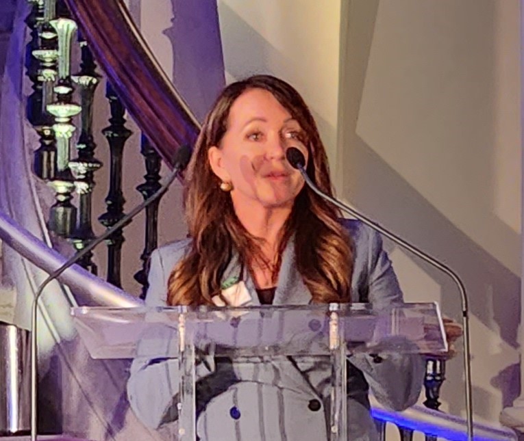 FinTechIreland's tweet photo. Thnx @IRLDeptFinance @susfinanceie
@KPMG_Ireland, @AIBIreland & @maplesgroup & many others 4 invite to #climatefinanceweek dinner.
Congrats @CalPERS & CEO Marcie Frost on recognition of your work.
#esg #sustainablefinance #greentech = big opportunity 4 🇮🇪 & 🌍 #fintech. https://t.co/cm8nwvWFDt