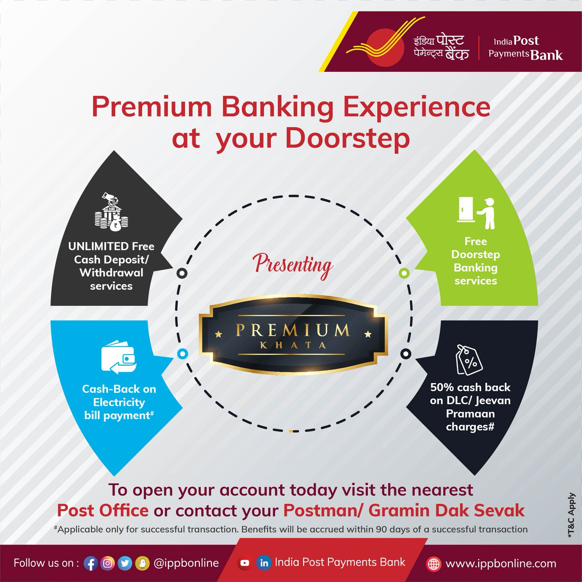 India Post Payments Bank tweet media
