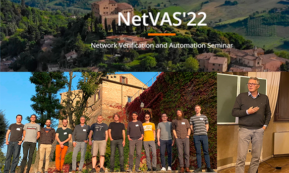 <a href="/CompSciAAU/">Department of Computer Science, Aalborg University</a> has come out in full force at this year's NetVAS Network Verification and Automation Seminar (18-19 October) with talks by <a href="/kglaau/">Kim G Larsen</a>, Jiri Srba, Martin Zimmermann and <a href="/petergjoel/">Peter Gjøl Jensen</a>.
Check out abstracts: lnkd.in/e_9QCDjx
#network #verification #automation