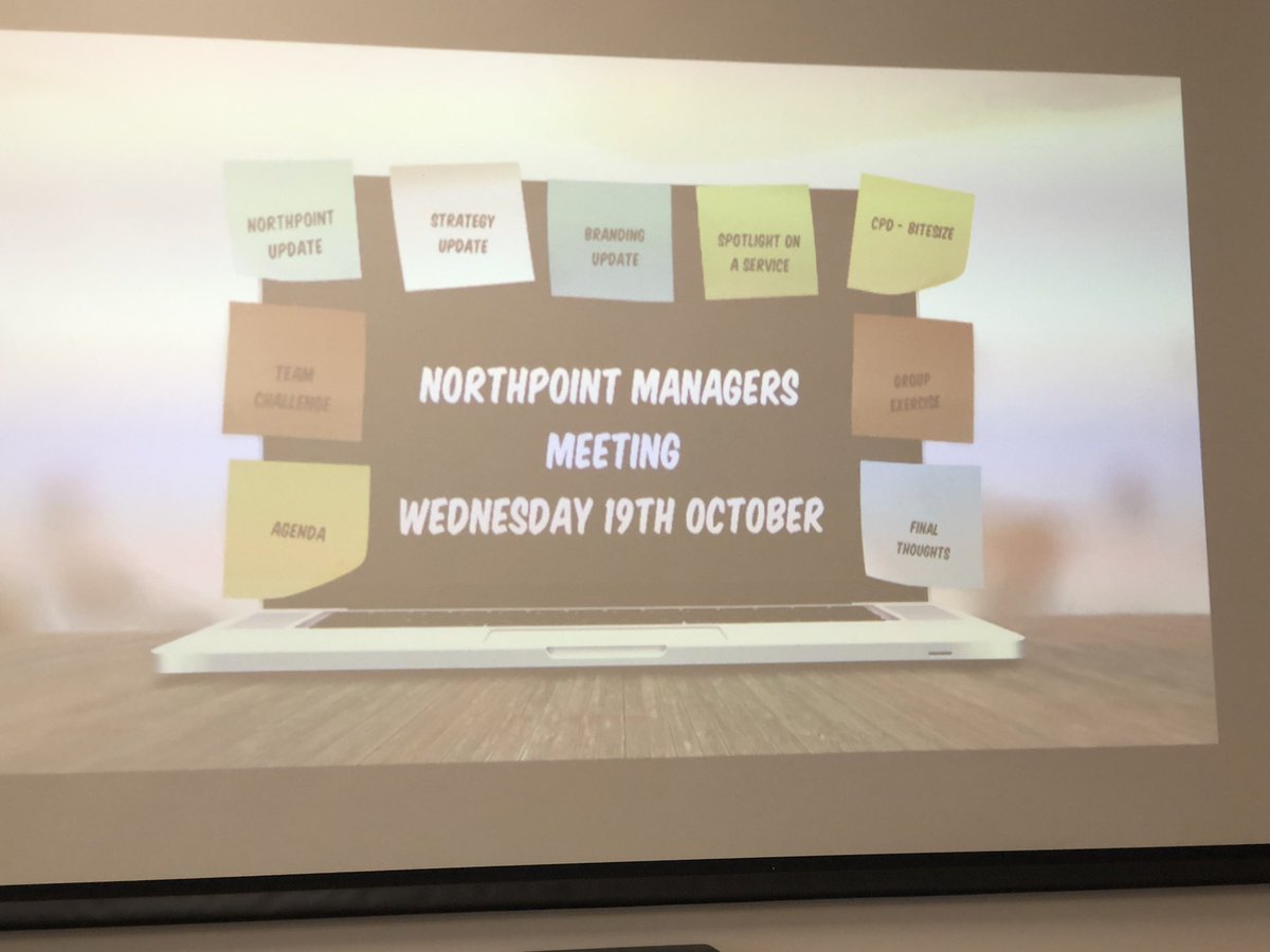 Dunkpearse's tweet photo. Looking forward to a great day with the wider management at Northpoint #DreamTeam https://t.co/sjxlWi05TX