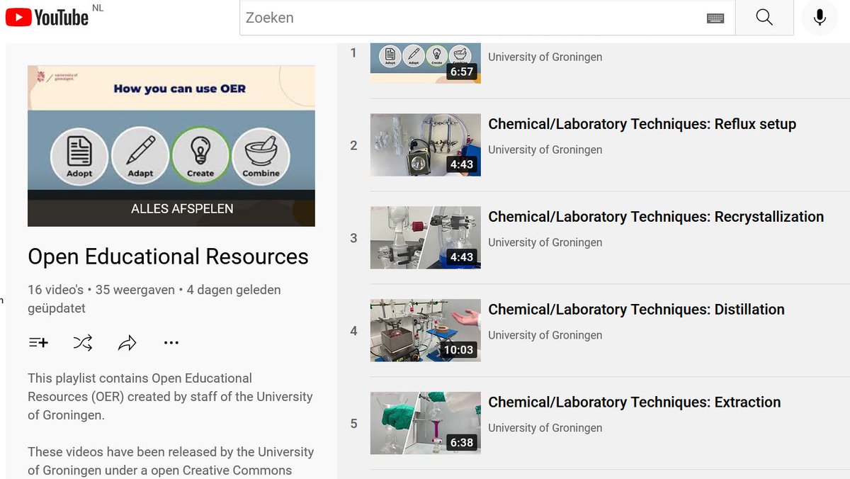 🆕🎉Check out our brand new video playlist with open educational resources created by <a href="/univgroningen/">University of Groningen</a> staff. 

We hope you find these materials useful for your own learning and teaching goals. 

youtube.com/playlist?list=…

The list will be continuously updated and expanded.