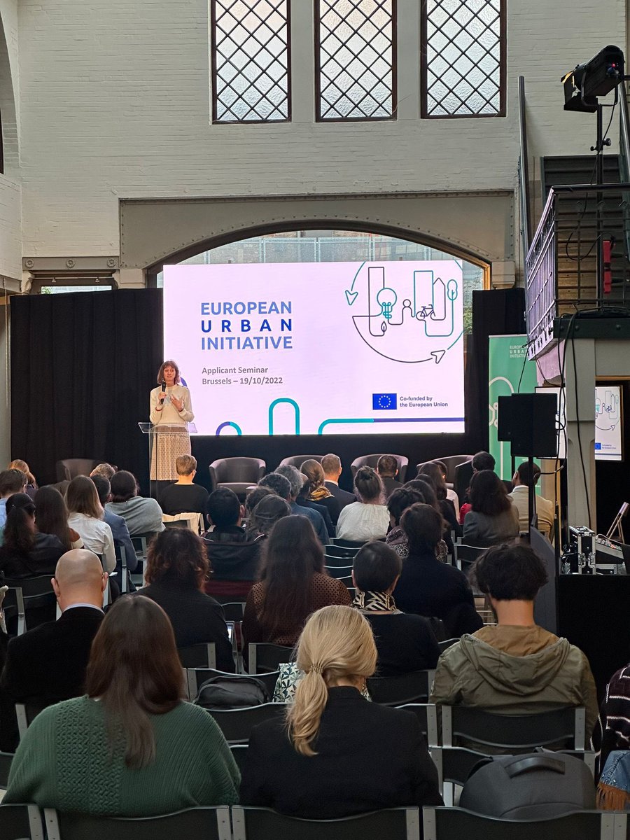 EUI_Initiative's tweet photo. WELCOME TO EUI! 🔉
Our first Applicant Seminar in Brussels kicking off! We are live with the opening session with our director of the Permanent Secretariat, Région Hauts-de-France and European Commission
#EUI4yourcity https://t.co/7QblCcQJes