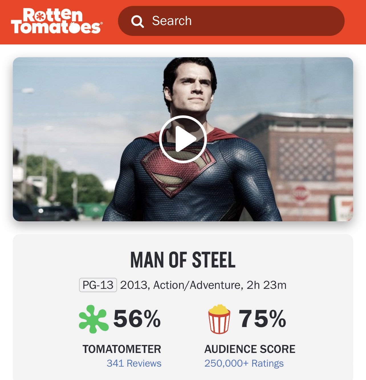 Man of Steel - Rotten Tomatoes