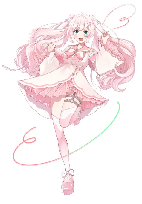 【お知らせ】個人Vtuber 百瀬プリムラ()さんのキービジュアルを担当しました～! 