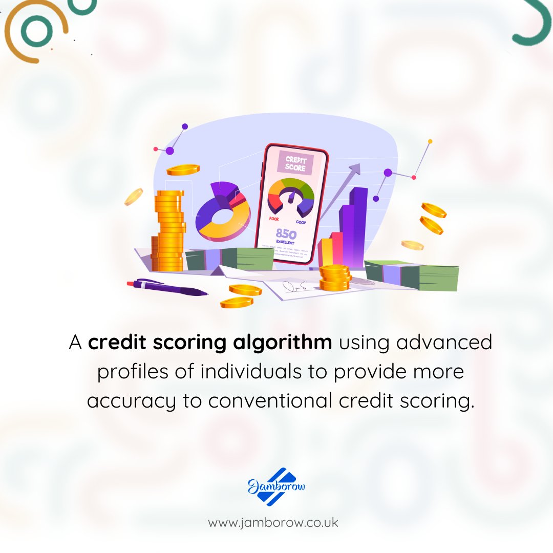 jamborowfintech's tweet image. One of the products on our platform is #MetaCredit. It is a credit scoring algorithm which creates credit footprint for users, giving them the data visibility needed to access certain financial services.

To learn more about Jamborow, visit jamborow.co.uk

#Jamborow